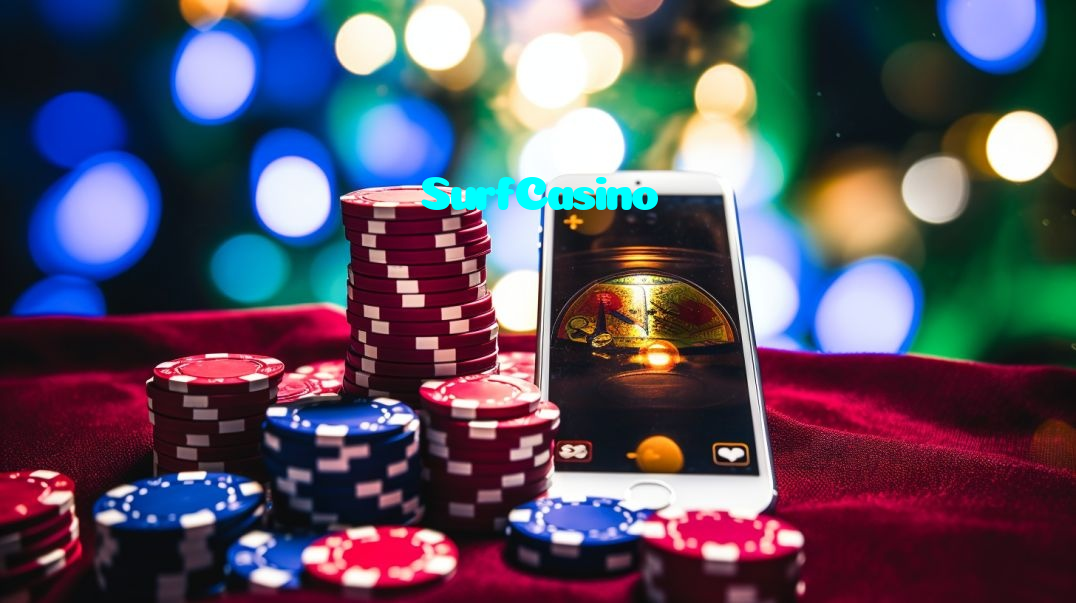 SurfCasino خوش آمدید بونس +600% پیشکش موبائل ایپ کے پروموشن سیکشن میں دکھائی دیتی ہے۔
